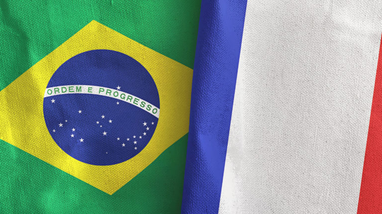 Bandeira Brasil-França