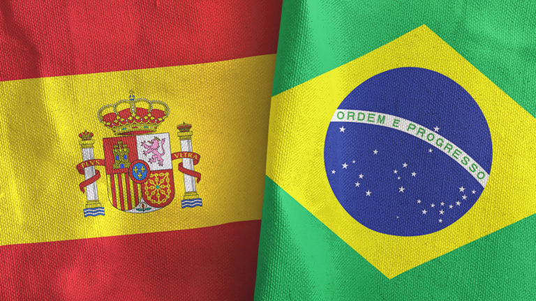 Bandeira Brasil-Espanha